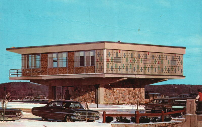 Traverse Area Chamber of Commerce - Vintage Postcard (newer photo)